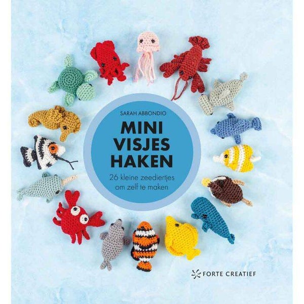 boek Minivisjes haken - Sarah Abbondio