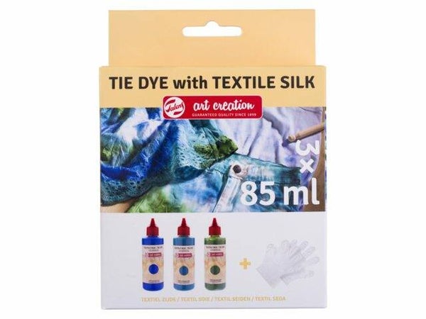 Talens Art Creation Tie Dye se t Blauw Turkoois Groen 3x 85 ml