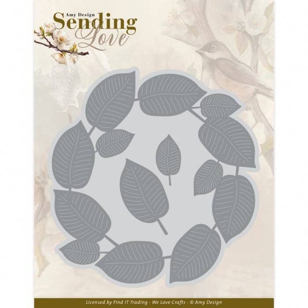 Amy Design - Sending Love - Leaves Frame    ADD10313