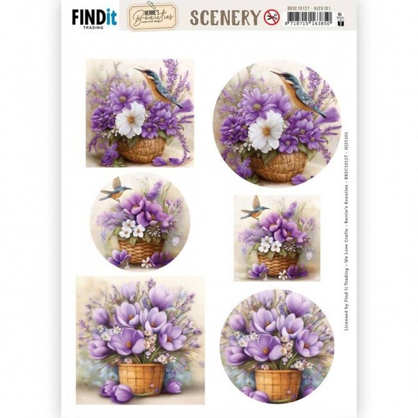 Scenery Push out - Berries Beauties - First Blossoms     BBSC10127