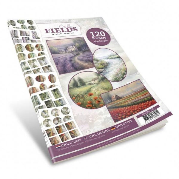 Scenery Cutting Sheet Book - Berries Beauties - On The Fields    BBCSB10001
