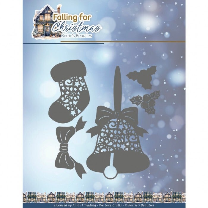 Berries Beauties - Falling for Christmas - Frosted Gold Baubles    BBD10027