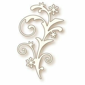 WILD ROSE STUDIO SPECIALTY DIE - SNOW FLOURISH - SD025