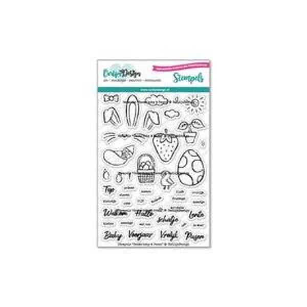 Gnome baby & Pasen stempels CDST-0098