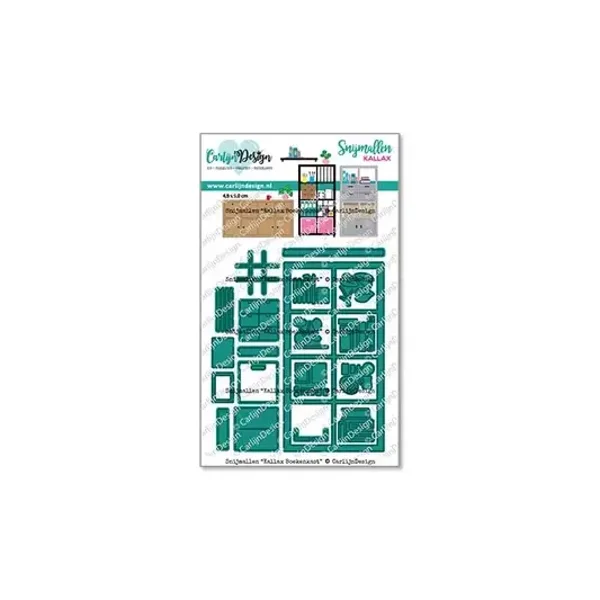 carlijn design Snijmallen Boekenkast