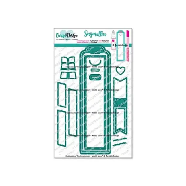 carlijn design Snijmallen Boekenlegger
