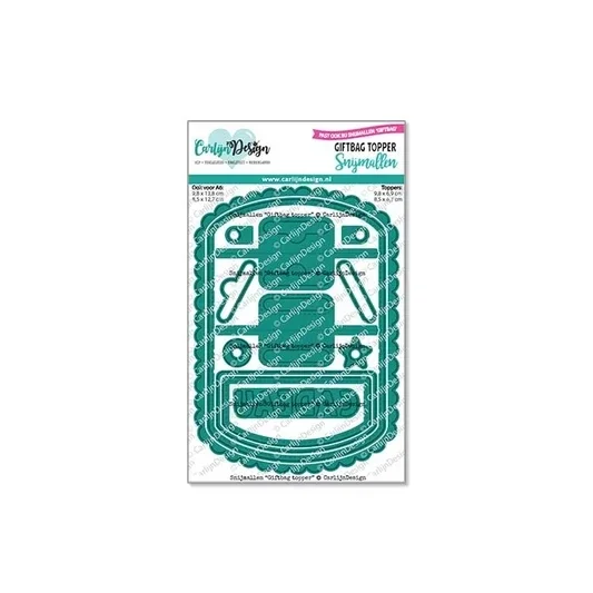 carlijn design Giftbag topper