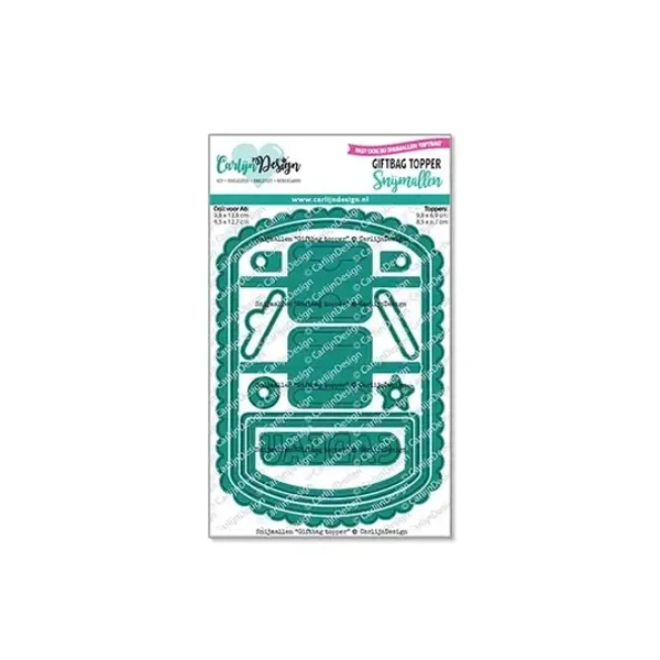 carlijn design Giftbag topper