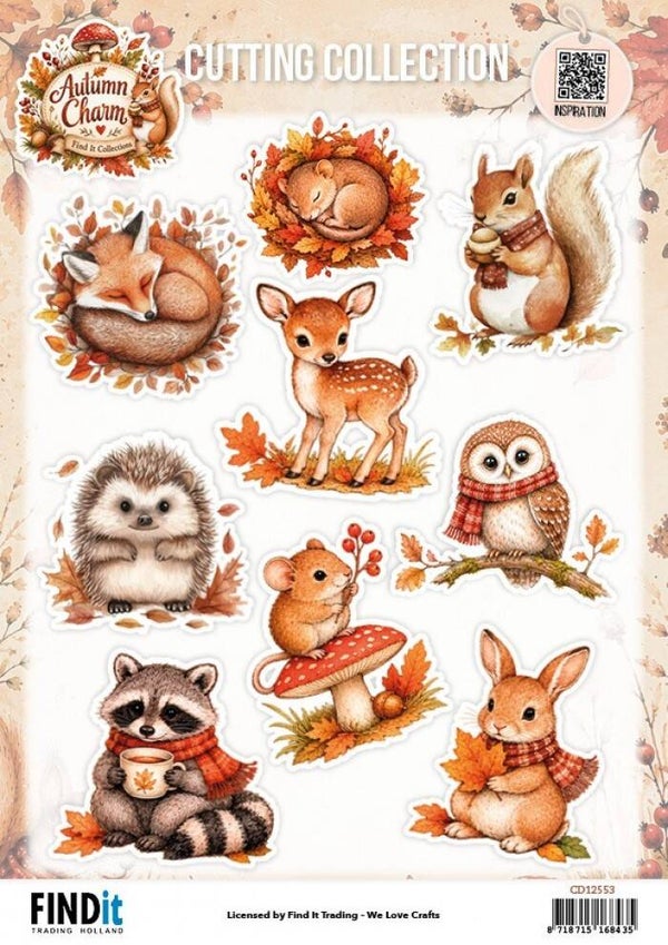 Find It Collection - Cutting Collection - Autumn Charm - Autumn Tales     CD12553
