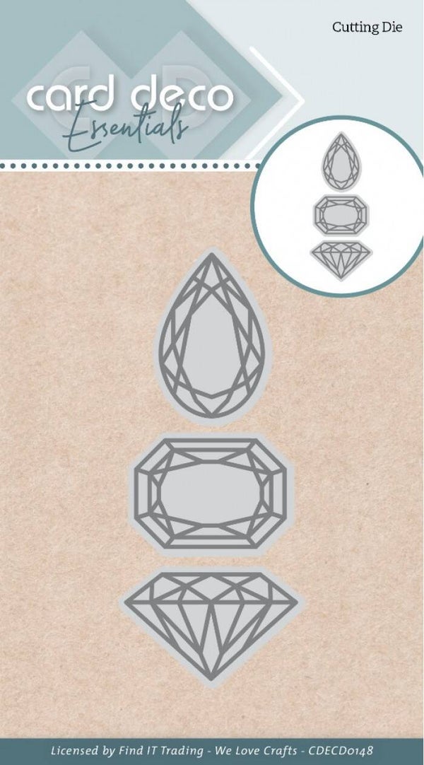Card Deco Essentials - Cutting Dies - Diamond    CDECD0148