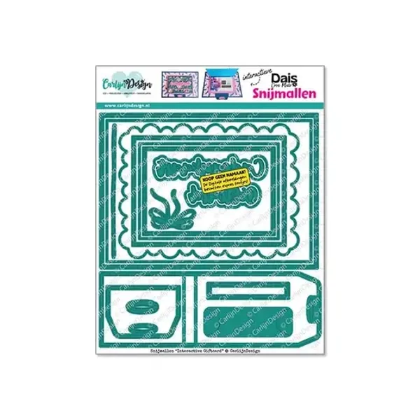 carlijn design Interactive Giftcard snijmallen