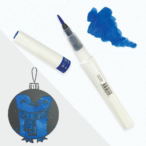 Winkles Shimmer Glitter Pen - Deep Blue    CO729038