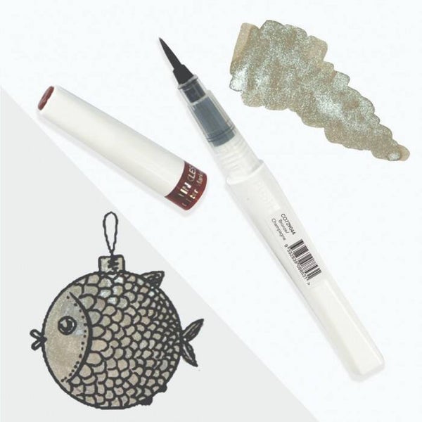 Winkles Shimmer Glitter Pen - Bronze    CO729044