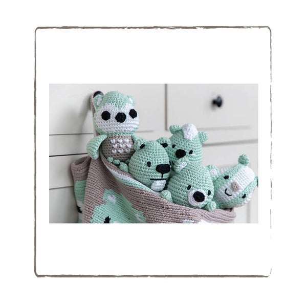 Dendennis Haakpakket – Little Woodland Adventures – Amigurumis- Mint 2