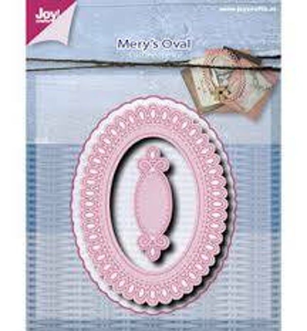 Snijmal Mery's Oval Joy!Crafts - 6002/0518