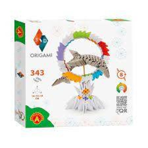ORIGAMI 3D - Dolfijn, 343dlg.