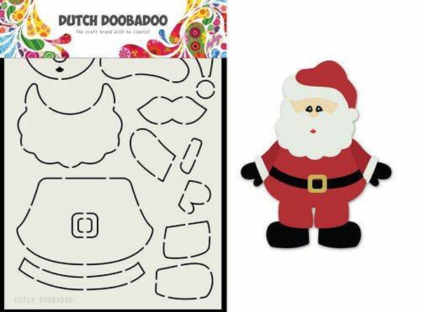 Dutch Doobadoo Card Art Built up Kerstman A5 470.713.830