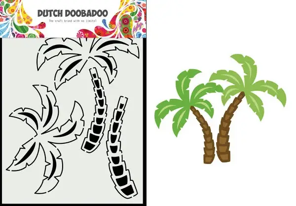 Dutch Card Art Build Up A5 Palm Tree (470.713.879)
