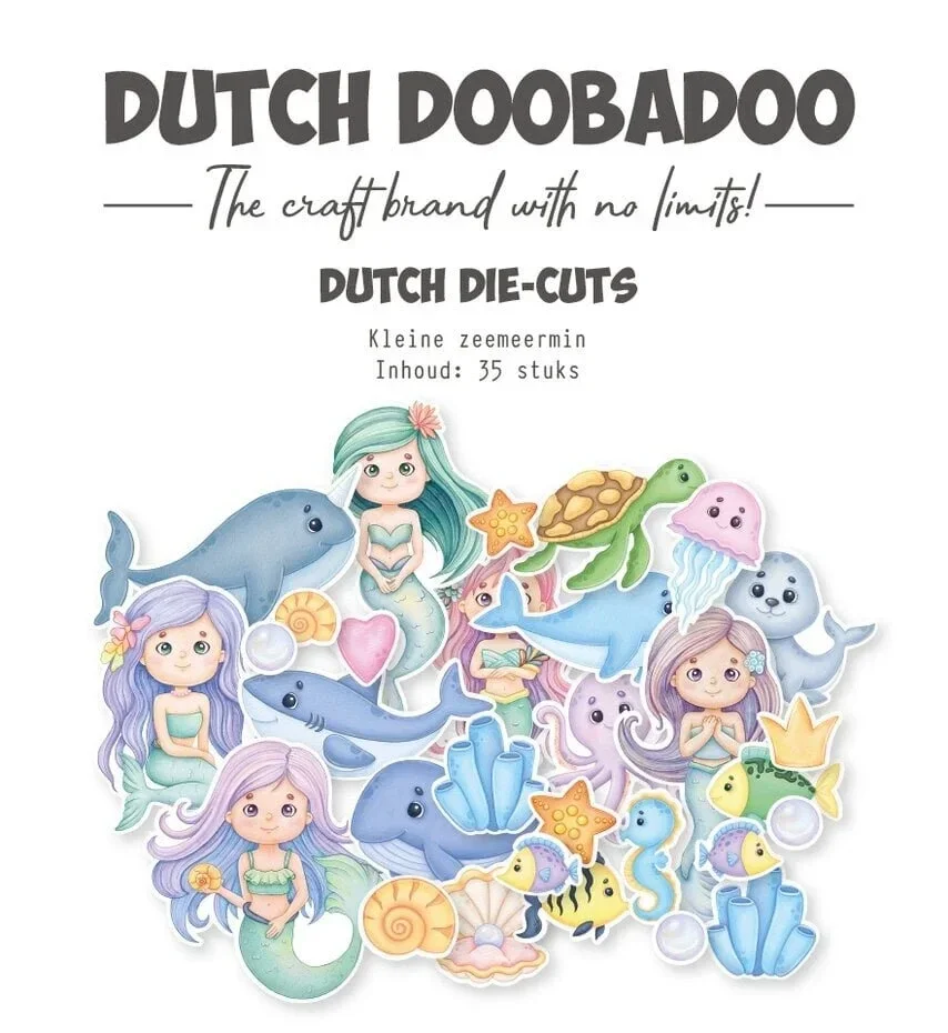 Dutch Doobadoo Dutch Die-Cuts Kleine Zeemeermin (474.007.041)