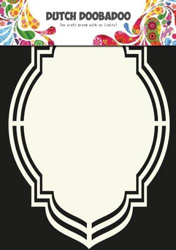 Dutch Shape Art frames label 21x13,5cm -  185071/3107