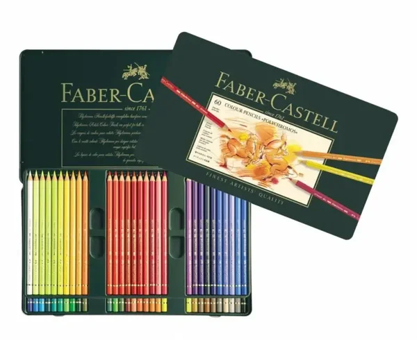 Faber-Castell Polychromos etui à 60 stuks