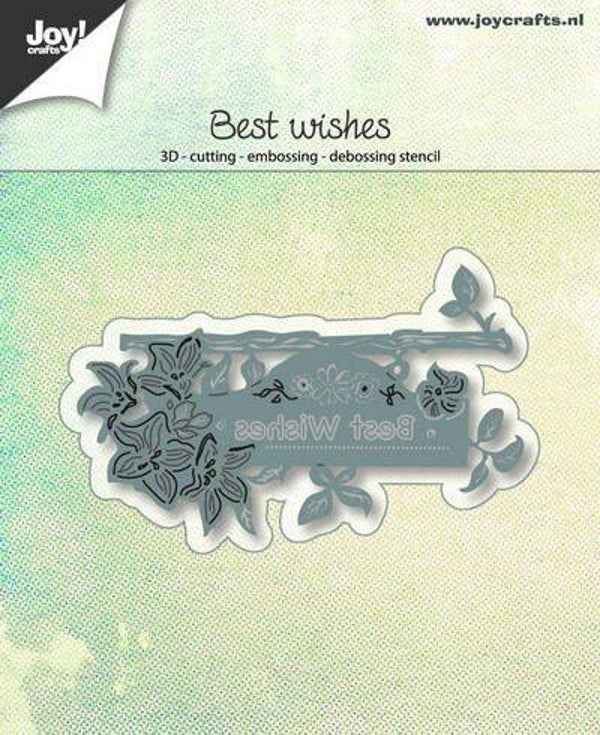 Joy! crafts  - Best Whishes - 6002/0950