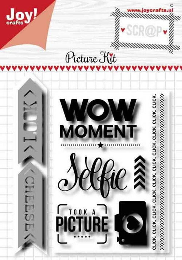 Joy! crafts - Die met clearstamp - Picture kit - 6004/0035