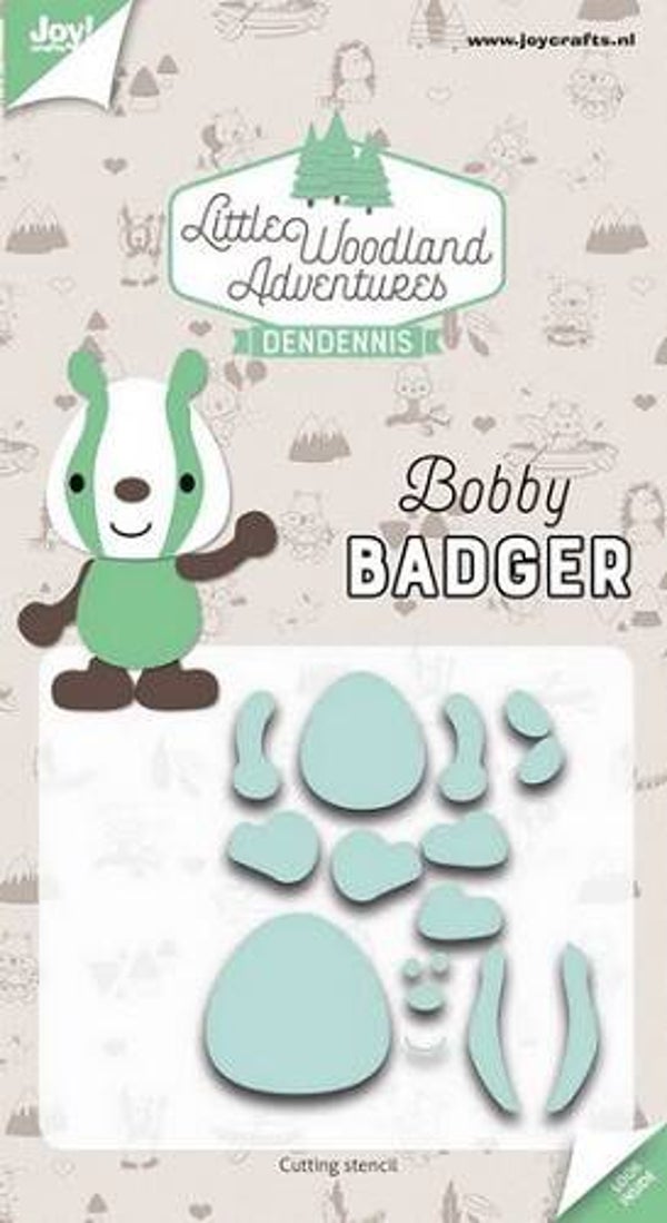 Joy! stencil LWA Bobby Badger 6002/3122