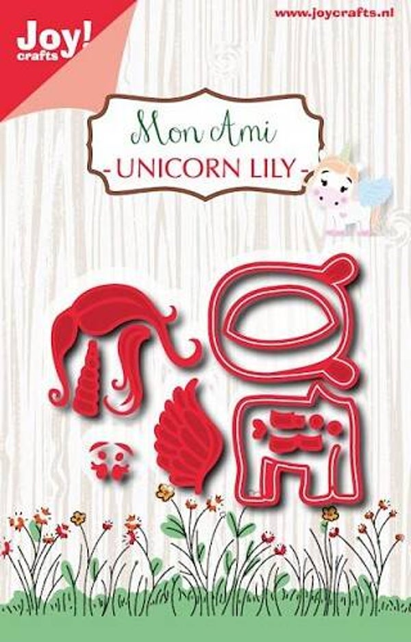 Joy! stencil Mon Ami - unicorn Lily -  6002/1079