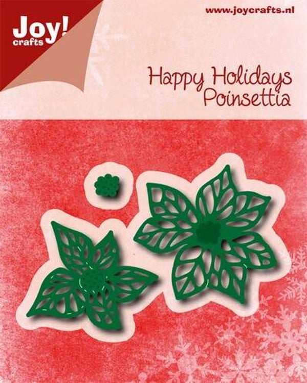 Joy! stencil poinsetta - 6002/0776