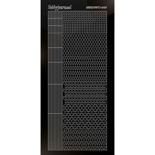 Hobbydots sticker - Adhesive - Black   STDA053