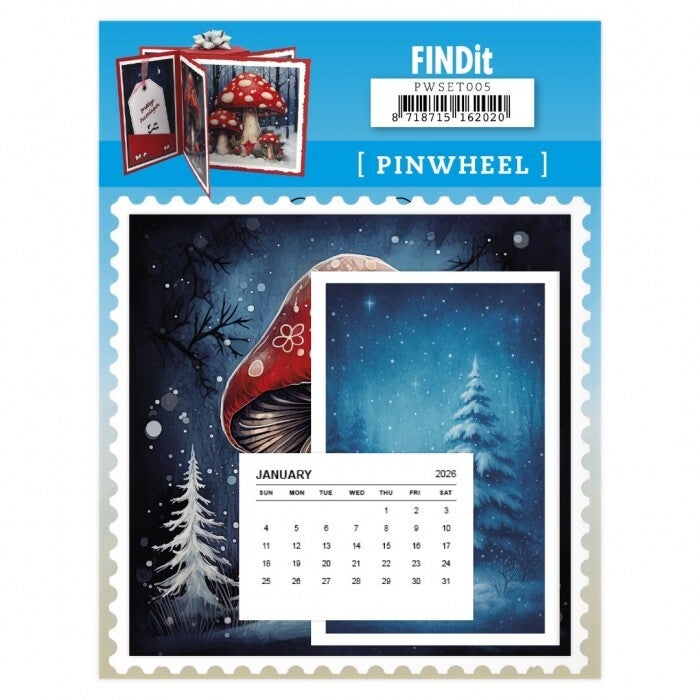 Pinwheel - Giant Mushrooms     PWSET005