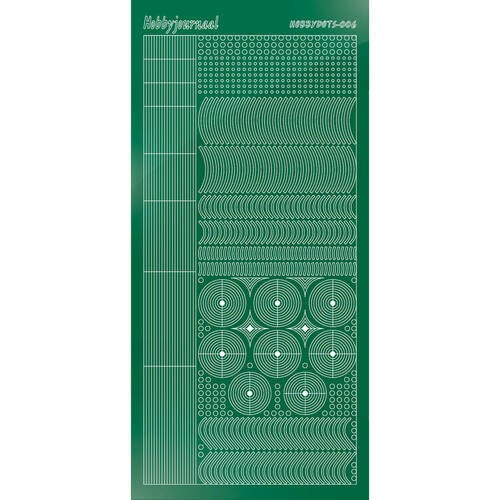 Hobbydots sticker - Mirror - Green   STDM062