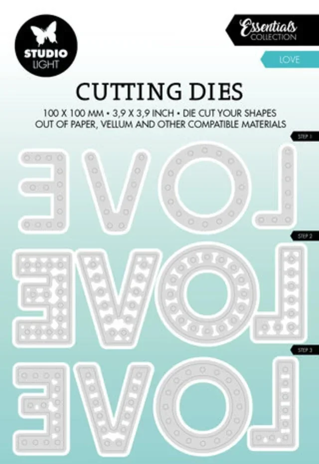 Studio Light Essentials Snijmal LOVE      (SL-ES-CD462)