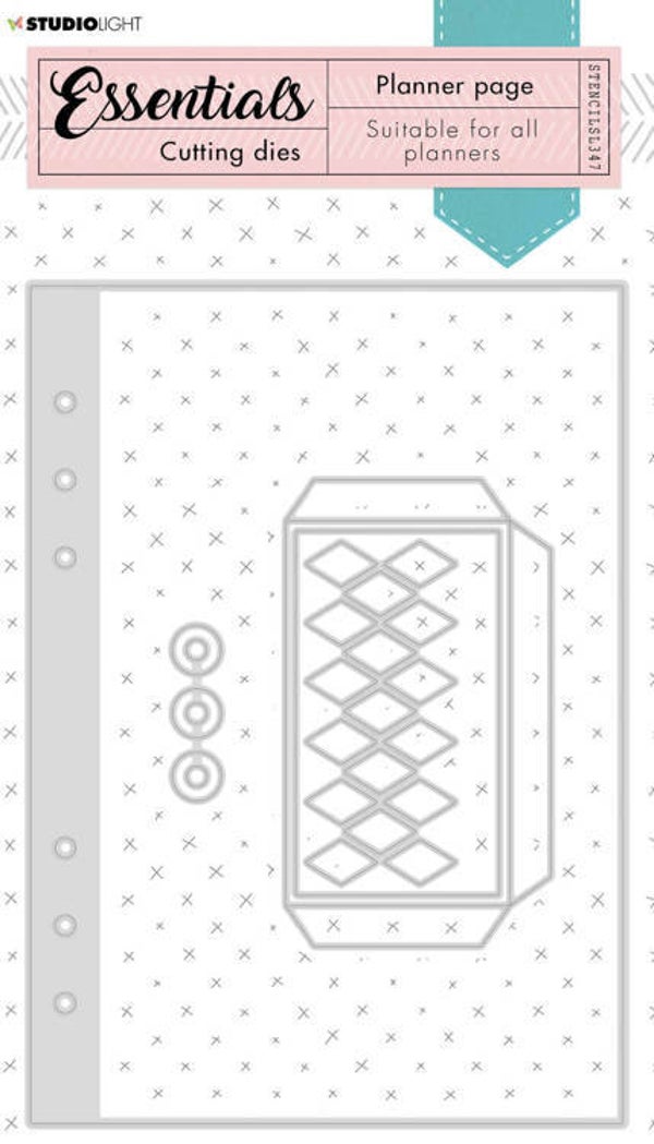 Studio Light - Planner Collection - Stansmal Rectangle     STENCILSL347
