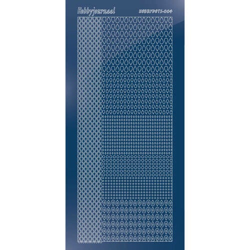 Hobbydots sticker - Mirror - Blue   STDM04A