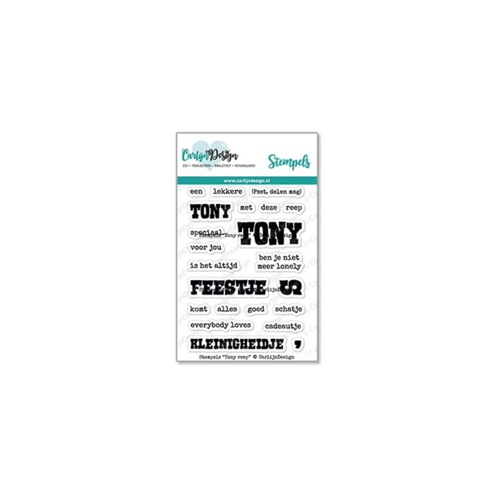 Tony reep stempels CDST-0097