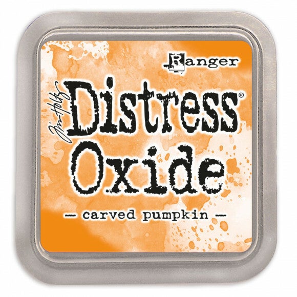 Distress oxide carved pumpkin - TDO55877