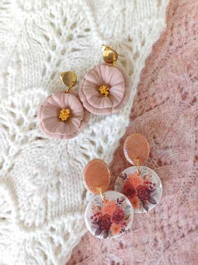 Twee paar oorbellen Merel