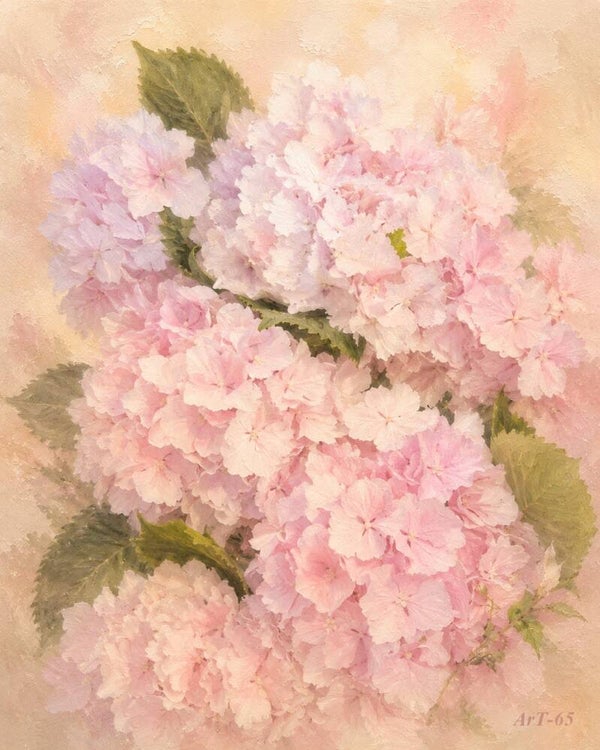 Afm. 40x60x2cm Canvas Bloemstuk Bloem 12