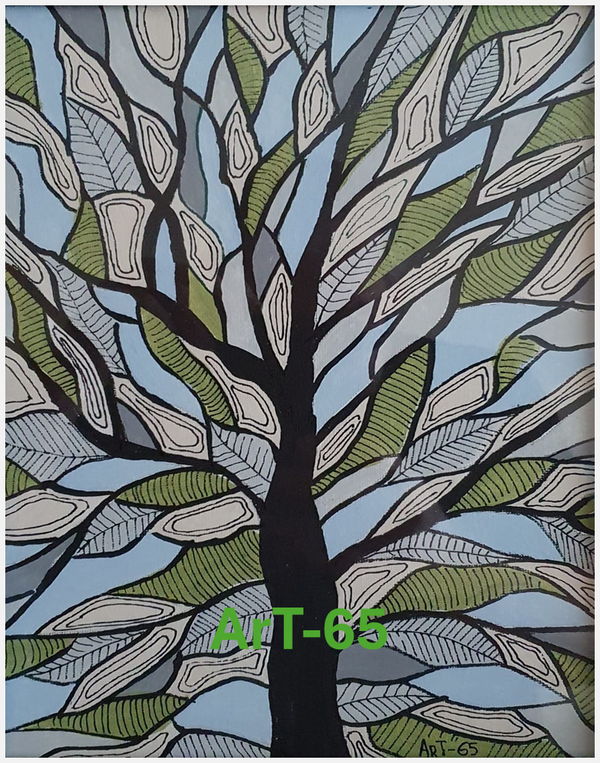 Kleurrijk Bomen zwart 6