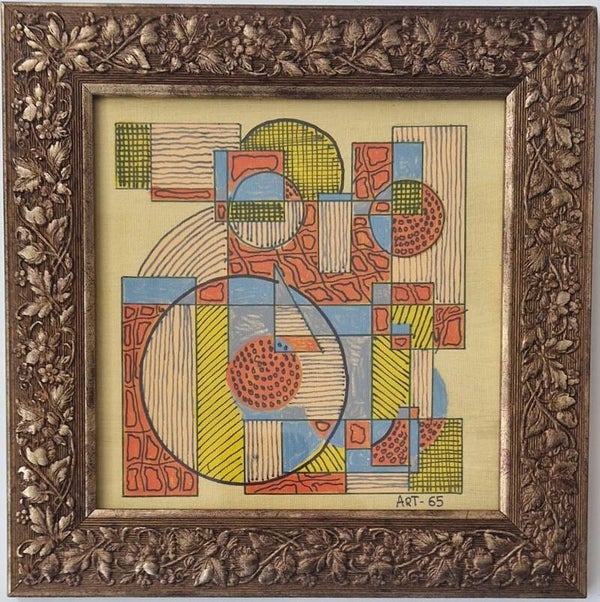 Gouden Abstract A