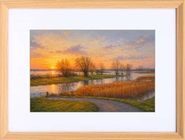 Hoogwater Lek zijzicht rechts