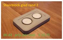 Sfeerblock gladde rand