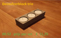 Decosfeerblock trio