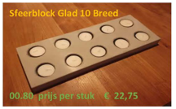 Sfeerblock glad 10