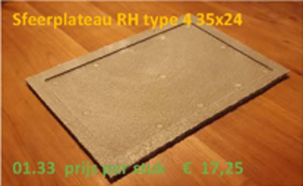 Sfeerplateau vlak 35x24