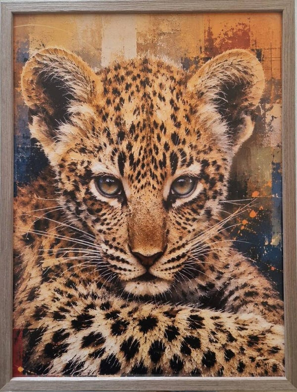 Afm. 320x420 Abstract Luipaard Front