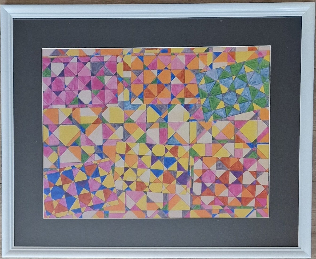 Medicijnen Foto copy witte glans lijst 43x53