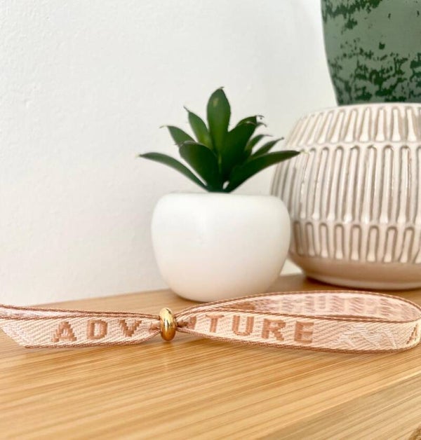 Geweven armbandje Adventure